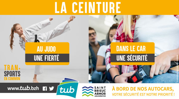 Ceinture de sécurité transports scolaires