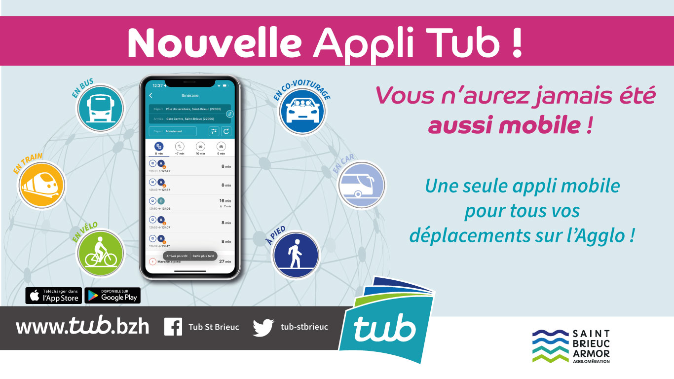 Nouvelle appli mobile