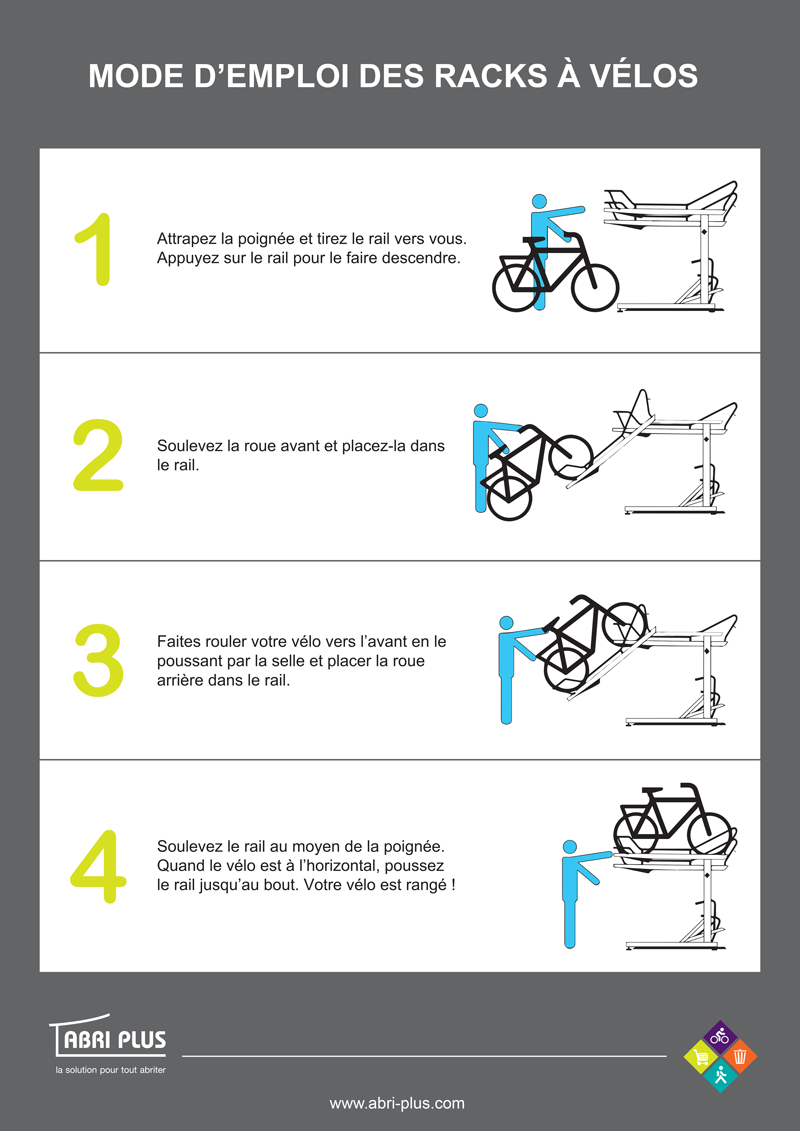 mode d'emploi rack vélo